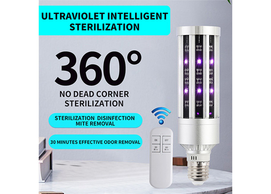 Ergonomic Intelligent Timing E27 Ultraviolet Sterilization Lamp