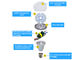 800lm Energy Saving LED Bulb AC85V 5w E27 Led Light Bulb