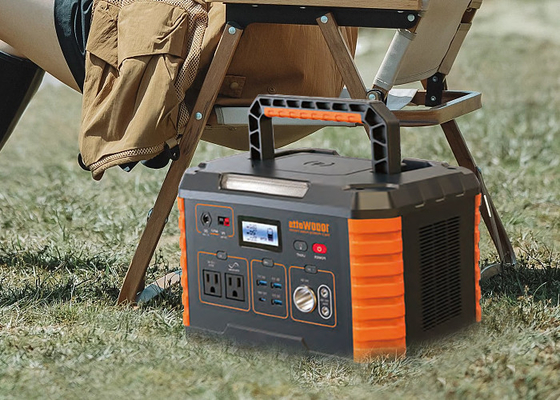 Pure Sine Wave 1000w Powered Solar Generator Station Outdoor Battery