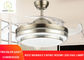 ROHS Dimmable 4 Blade Ceiling Fan With Light 72W 3 Color