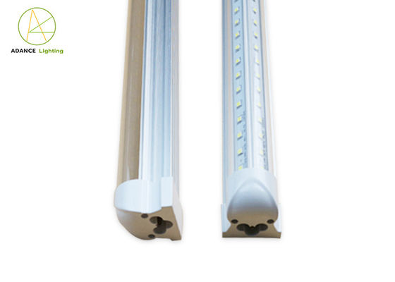 65W T8 Integrated Led Tube Light 7000lm V Shaped Led Shop Lights