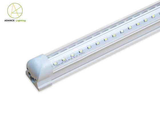 65W T8 Integrated Led Tube Light 7000lm V Shaped Led Shop Lights