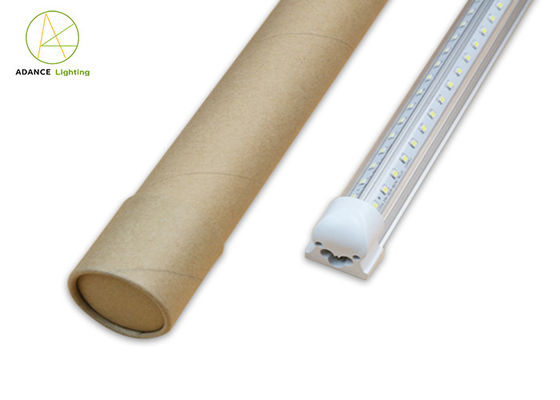 65W T8 Integrated Led Tube Light 7000lm V Shaped Led Shop Lights