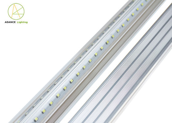 65W T8 Integrated Led Tube Light 7000lm V Shaped Led Shop Lights