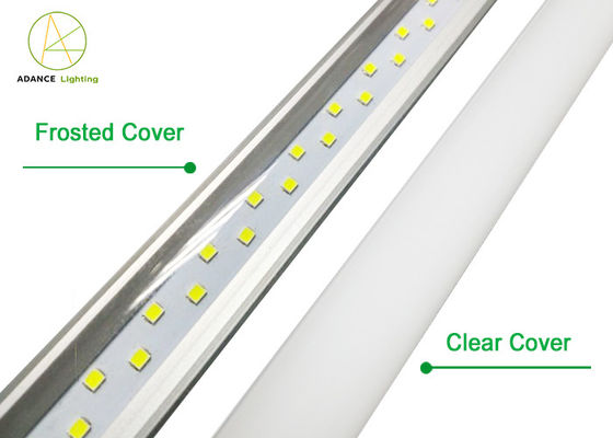 IP44 1.2M 2.4M Integrated Led Tube Light Aluminum Housing 2800lm