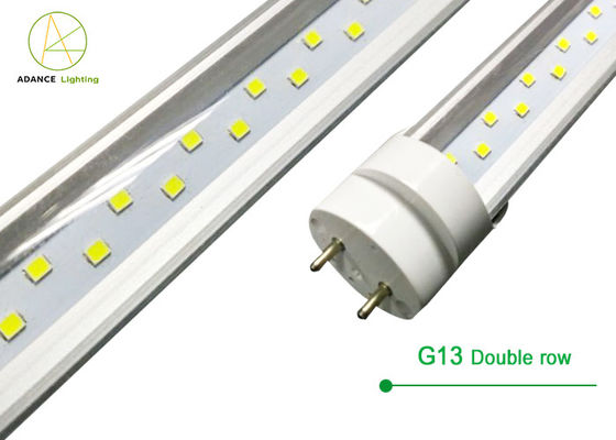 IP44 1.2M 2.4M Integrated Led Tube Light Aluminum Housing 2800lm