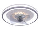 80Ra Round Ceiling Fan With Dimmable Light  60W*2 5 Year Lifespan