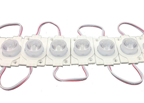 1.5W*20 LED Lighting Modules With Lens 8000K Waterproof Backlight