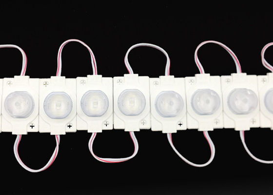 1.5W*20 LED Lighting Modules With Lens 8000K Waterproof Backlight