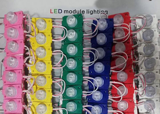 1.5W*20 LED Lighting Modules With Lens 8000K Waterproof Backlight