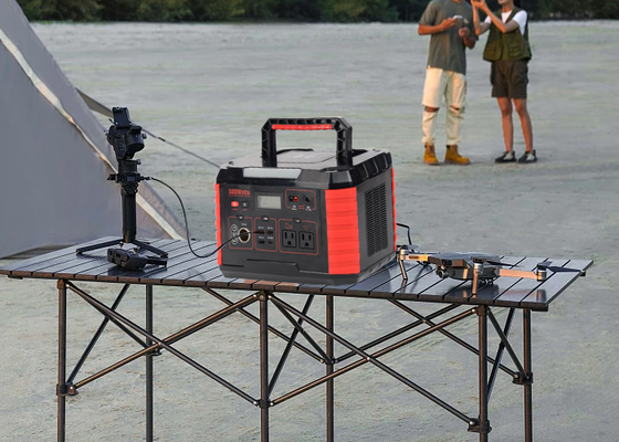 Battery Mobile Solar Generator , Portable Power Station 500w