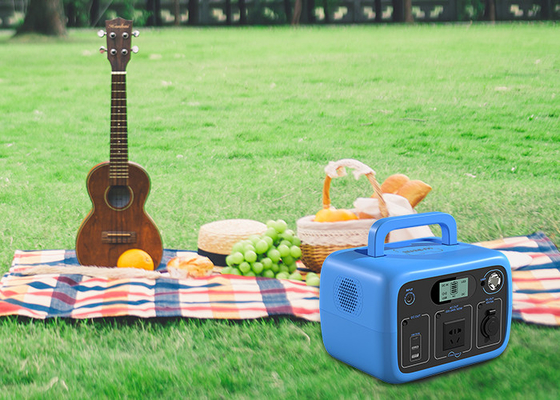 Portable outdoor power supply 300W AC output power 300Wh capacity outdoor camping stall energy storage power supply